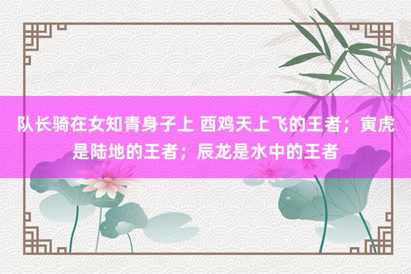 队长骑在女知青身子上 酉鸡天上飞的王者；寅虎是陆地的王者；辰龙是水中的王者